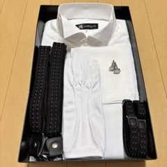 値下げしました！】新郎小物セット ブライダルミューMARQUIS シャツ L