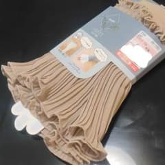 しまむら　付け袖　つけ袖　FDつけ袖フリル　中茶　ベージュのサムネイル