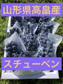 ②山形県高畠産ぶどうスチューベン2キロ箱満杯詰のサムネイル