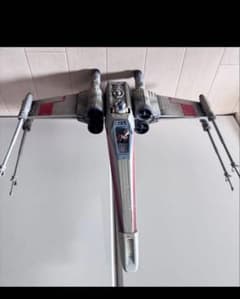 슈퍼 레어 X-Wing Fighter 루크 스카이 워커가있는 특대 프리미어