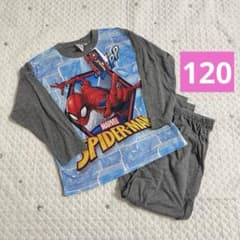 Brand new, unused Spider-Man pajamas, size 120cm, long-sleeved top and bottom set, MARVEL.