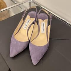 JIMMY CHOO ラベンダー スリングバック ハイヒールのサムネイル