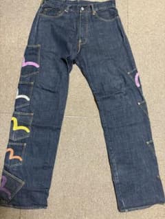EVISU Paris メニーポケット デニムパンツ 34x35 値下げ⭕️ - メルカリ