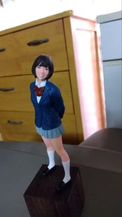 ハセガワ　女子高生 フィギュア 完成品のサムネイル