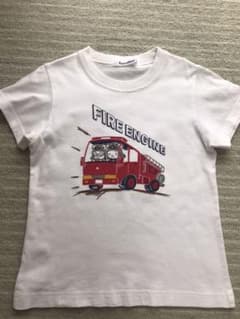 ファミリア　120 Tシャツ　半袖　消防車のサムネイル