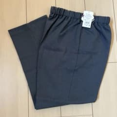 スコッチガード加工 さらっと総ゴムパンツ 3L ブラックのサムネイル