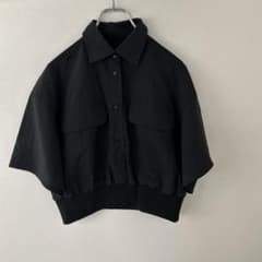 Spick&Span スピックアンドスパン ソフトナイロンリブショートシャツ 