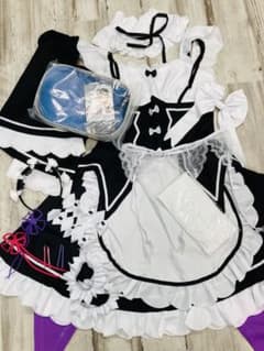 Re:ゼロ　レムメイド服ウィッグ付きのサムネイル