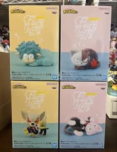 내 영웅 아카데미아 Fluffy Paffy 피규어 4종 세트