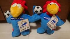 【タグつきレア】FIFA ワールドカップ 1998フランスマスコットぬいぐるみのサムネイル