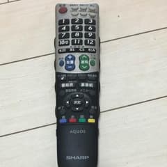 シャープAQUOSリモコンのサムネイル