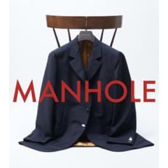 MANHOLE 別注】CARUSO テーラードジャケット NAVY - メルカリ