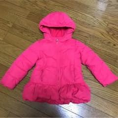 size100 GAP ショッキングピンク ダウン コート ジャンパーのサムネイル