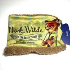 주토피아 닉 스누드 Nick Wilde 머플러 16 × 24cm