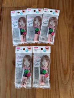 アイプチ　ふたえまぶた用５個セット　専用プッシャー付き二重のり　二重メイクアップのサムネイル