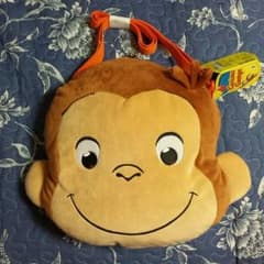 値下げ　BIG  おさるのジョージ　がま口バッグのサムネイル