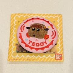 PUIPUI 몰카 자수 캔 배지 테디