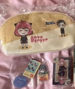 SPY×FAMILY merchandise, 3 items bundled together.