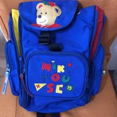 ミキハウス　キッズ　リュックサック　ブルーのサムネイル