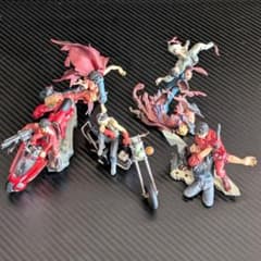 miniQ AKIRA アキラ フィギュア 5種類 金田とバイク/鉄雄とバイク