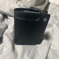 ゾナール ヴィンテージ ZONALE VINTAGE 縦型二つ折り財布 ネイビーのサムネイル