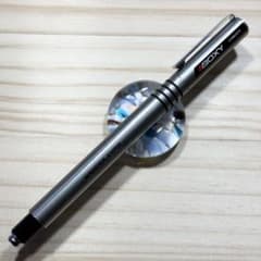uni　BOXY　UB-1006BXN　シルバー　ボールペン　廃盤　レトロ
