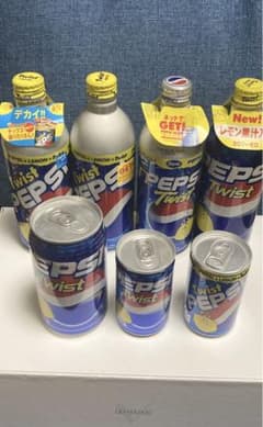 ☆送料込☆ PEPSI / ペプシ 【ペプシツイスト缶】 ✰︎ 7本セット