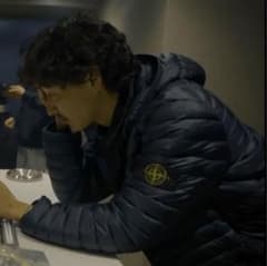 stone islandダウンジャケット（kandytown上杉柊平着用） - メルカリ