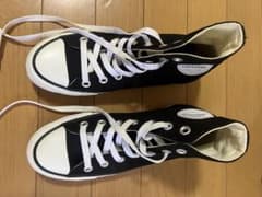 CONVERSE ブラック ハイカットスニーカーのサムネイル