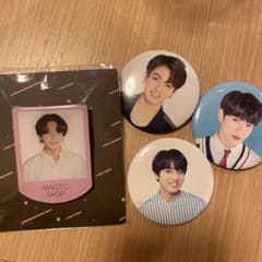 BTS ジョングク　Jungkook  公式　缶バッジ　ペン卒の為大幅値下げのサムネイル