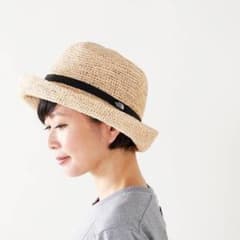 THE NORTH FACE ノースフェイス　ラフィア ハット 麦わら帽子のサムネイル