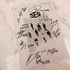 SF9 メンバー全員 直筆サイン CDのサムネイル