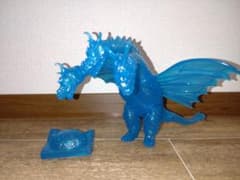 マーミット　キングギドラ　クリアブルー　怪獣天国 マーミット キングギドラ クリアブルー 怪獣天国 - メルカリ