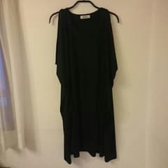 マタニティ兼用授乳服 ワンピース 黒  ミルクティーのサムネイル