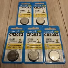 【新品】CR1632 マンガンリチウム ボタン電池３V×5個のサムネイル