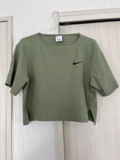 Nike クロップドTシャツ S オリーブグリーンのサムネイル