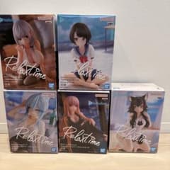 未開封】ホロライブ Relax time フィギュア 5点セット - メルカリ