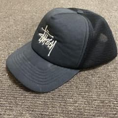 STUSSY ステューシー メッシュキャップ ブラックのサムネイル