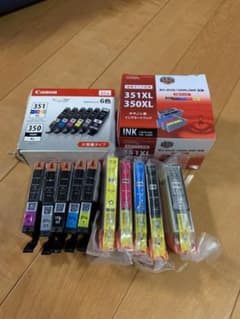 キャノン用インクカートリッジ　351XL  350XL  セットのサムネイル