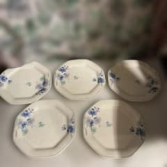 ノリタケ Noritake 8745/1 八角プレート クラフトーン 5枚セット
