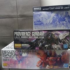 裕*@様 ガンプラMG、RGまとめ売りセット：サザビー、νガンダムなど