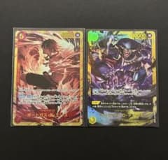 サ*ス様 ワンピースカードゲーム ポートガス・D・エース マーシャル・D・ティーのサムネイル