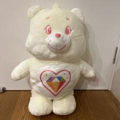 ケアベア　ウルトラBIGぬいぐるみ　ホワイト