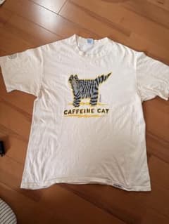 USA製 コピーライト両面 プリント猫 Tシャツ 90s crazyshirtsのサムネイル