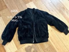 AZUL by moussy リバーシブル ボア MA1のサムネイル