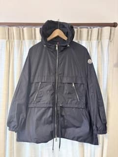 美品 モンクレール SANVEL ナイロンコート ネイビー サイズ2 フード