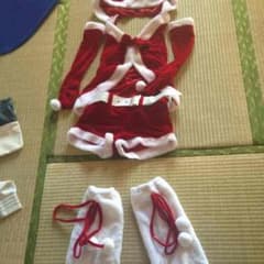 ヘソだしサンタコス 着画のサムネイル