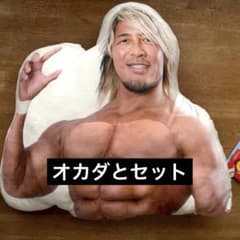 棚橋弘至 オカダ カズチカ 筋肉クッション セット - メルカリ