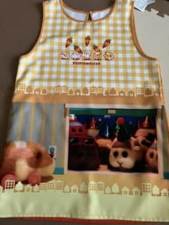 値下げ！！モルカーエプロン☆(タグ付き)のサムネイル