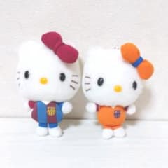 キティちゃん ぬいぐるみ 人形 バルサ FCバルセロナ - メルカリ